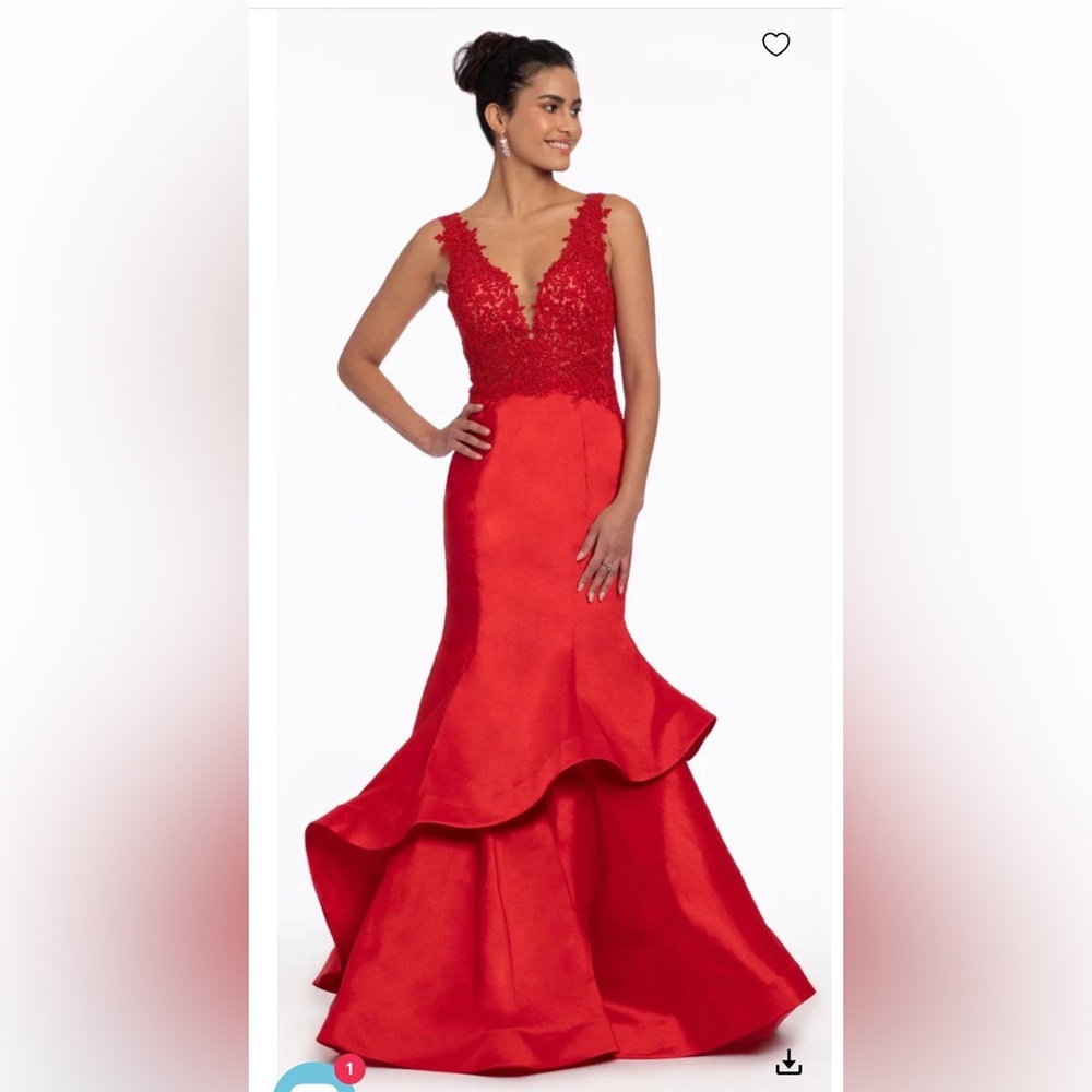Red Evening Gown